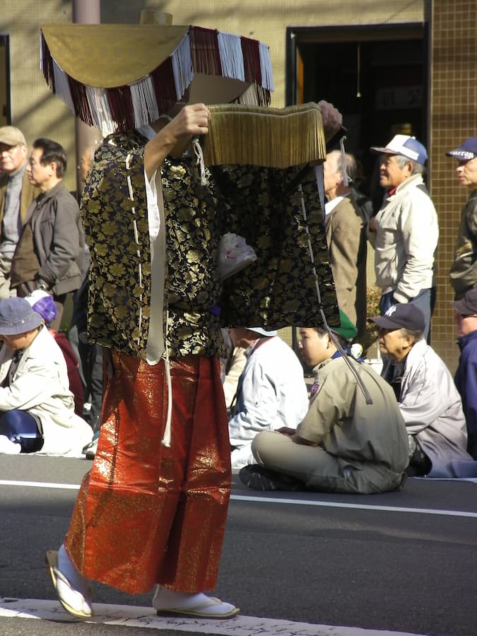 image d'un matsuri d'Asakusa