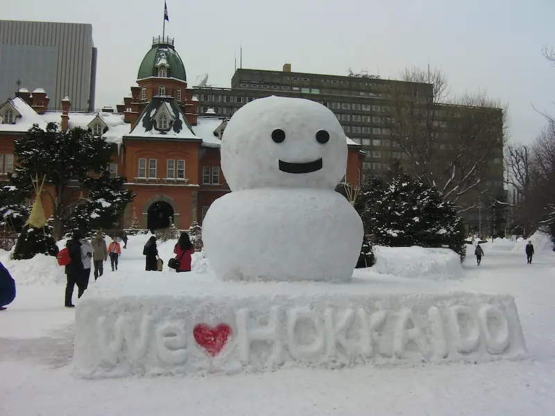 Festival de la neige à Hokkaido